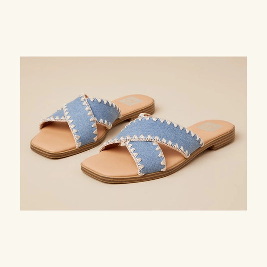 Sandalias Dolce Vita Miguel Denim Mujer