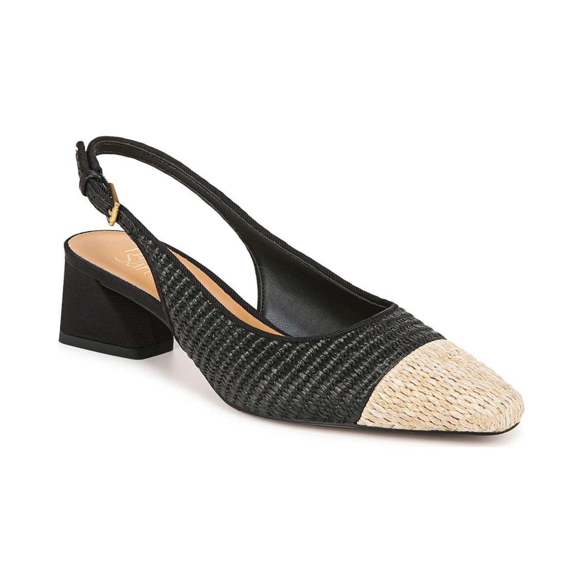 Franco Sarto Jacer 2 Black Natural - perspectiva