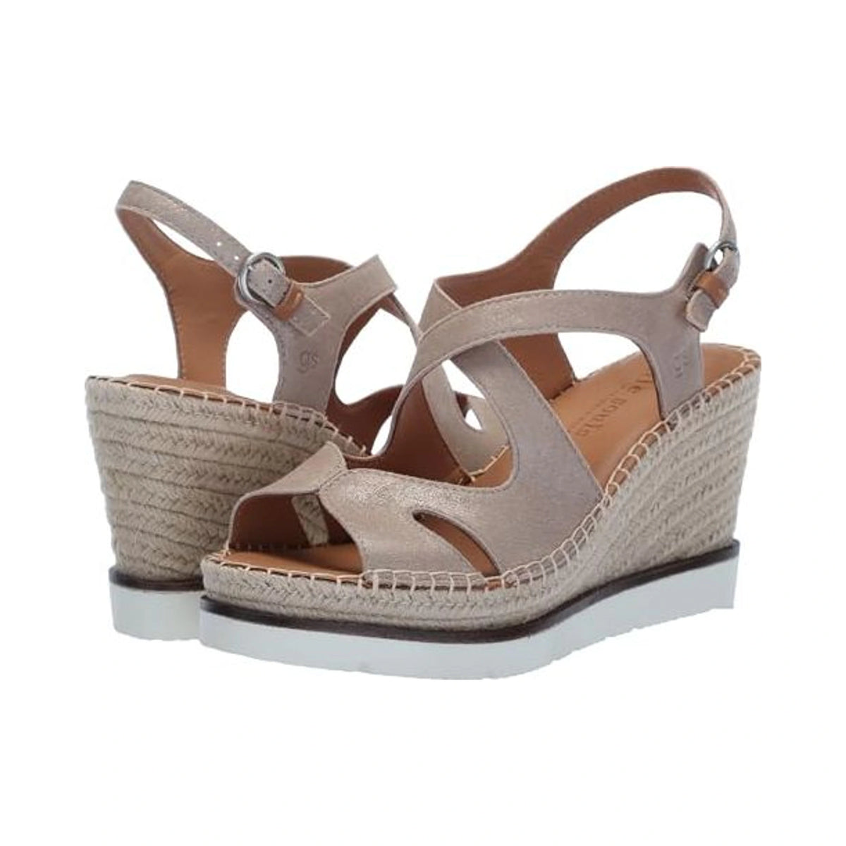Gentle Souls by Kenneth Cole Elise Mushroom Metallic Leather - perspectiva