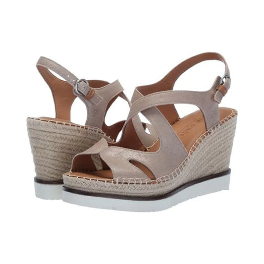 Gentle Souls by Kenneth Cole Elise Mushroom Metallic Leather - perspectiva