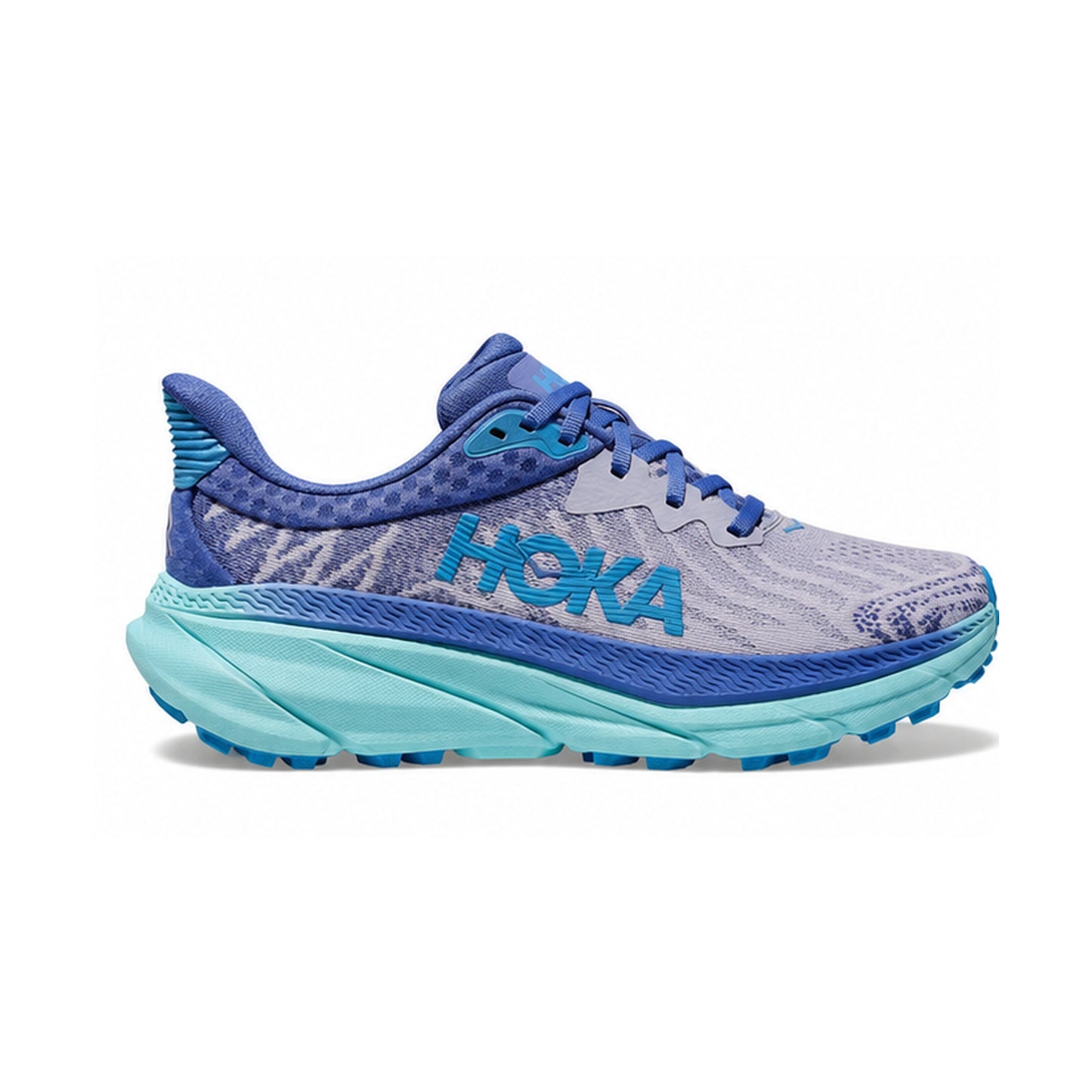 Tenis de Trail Running HOKA Challenger ATR 7 Ether Cosmos Mujer