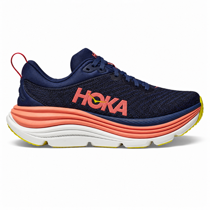 Tenis para Correr HOKA Gaviota 5 Evening Sky Coral Mujer