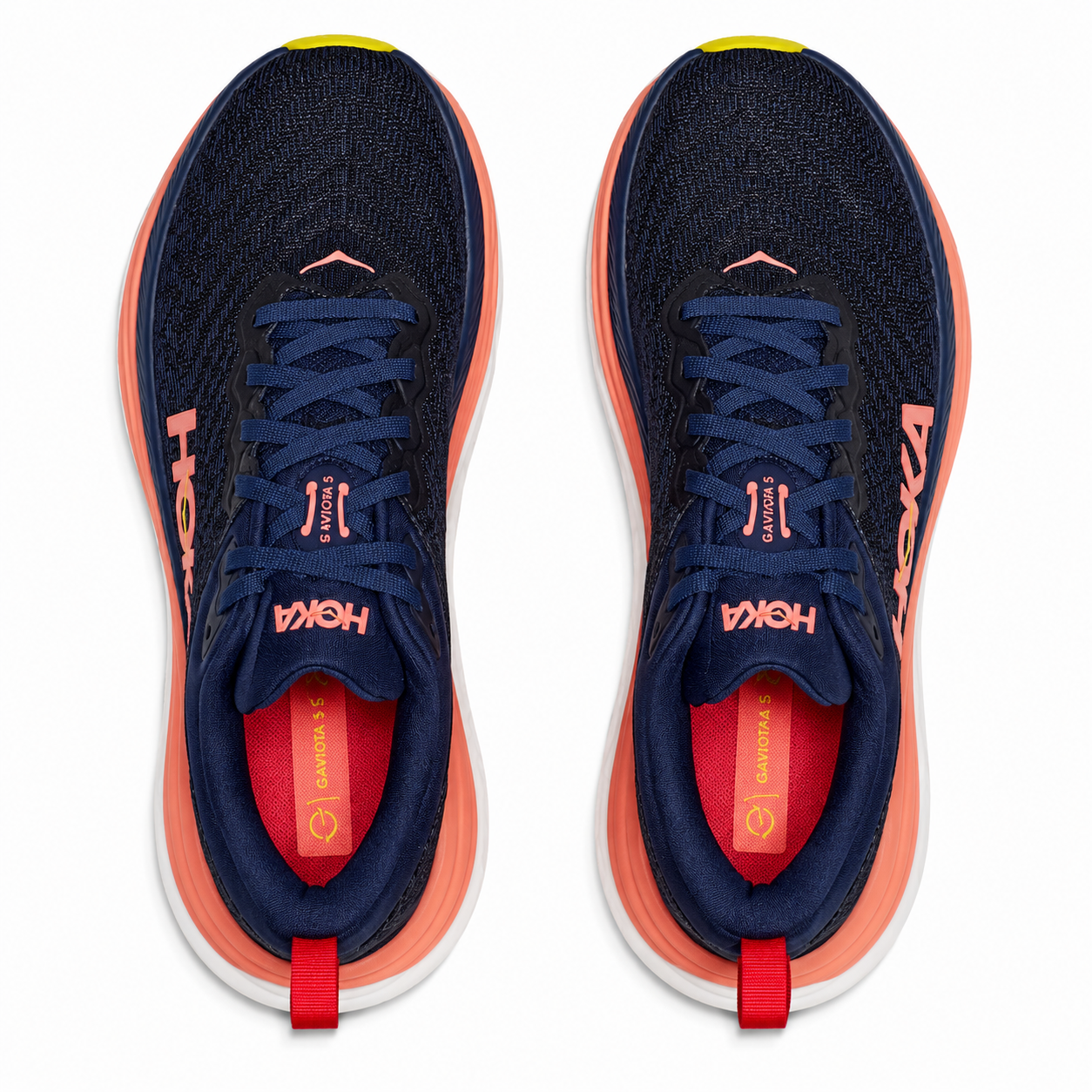 Tenis para Correr HOKA Gaviota 5 Evening Sky Coral Mujer