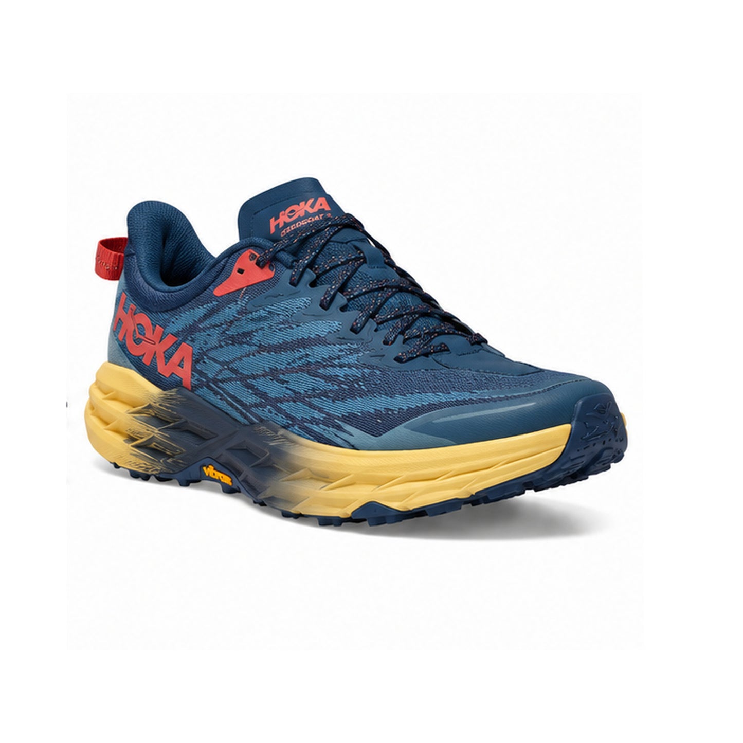 Tenis de Trail Running HOKA Speedgoat 5 Blue Coral Evening Primrose Hombre