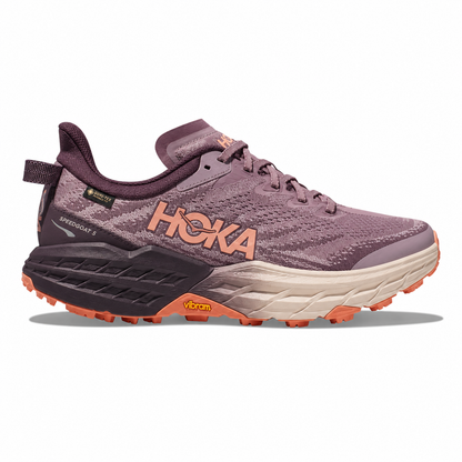 Tenis Impermeables de Trail Running HOKA Speedgoat 5 GTX Dazzling Blue Ceramic Mujer