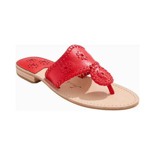 Jack Rogers Jacks Flat Sandal Fire Red - perspectiva