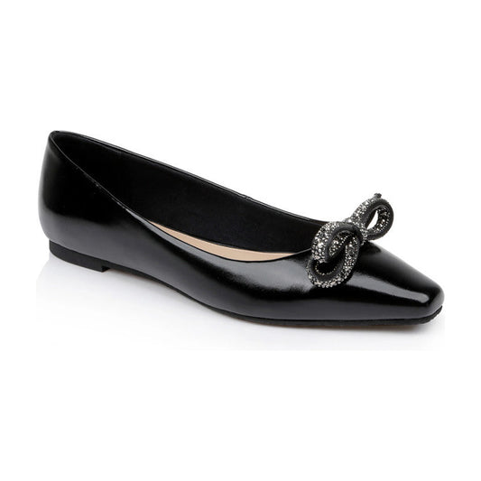 Flats Jewel Badgley Mischka Hesther Black Mujer
