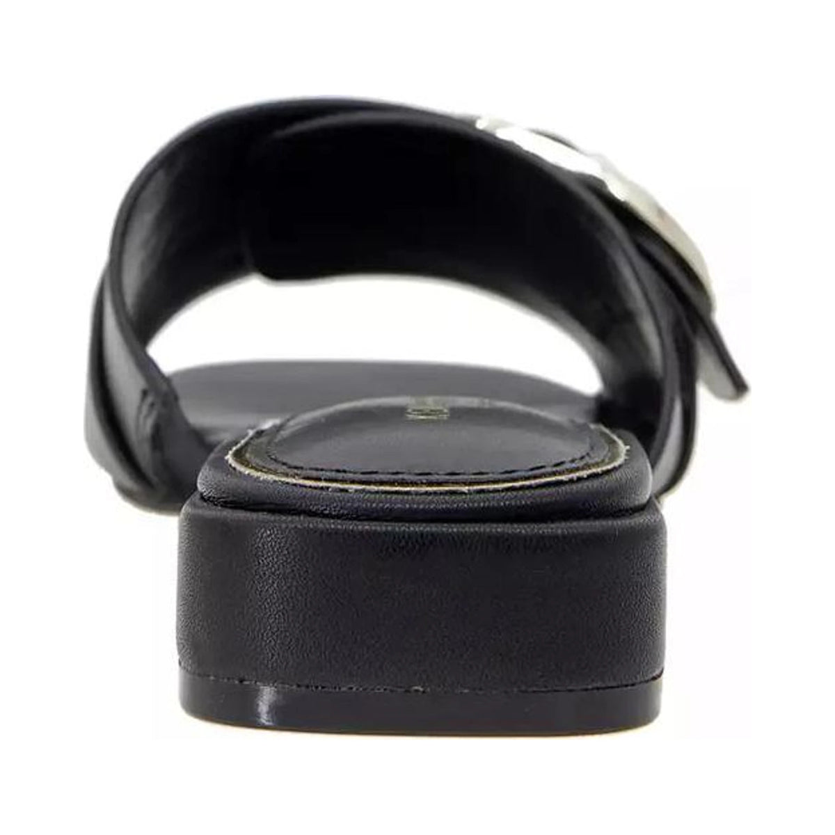 Sandalia Kenneth Cole Ingrid Black Leather para mujer - posterior