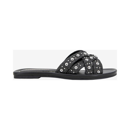 Kenneth Cole Jula Stud Black Raffia - perspectiva