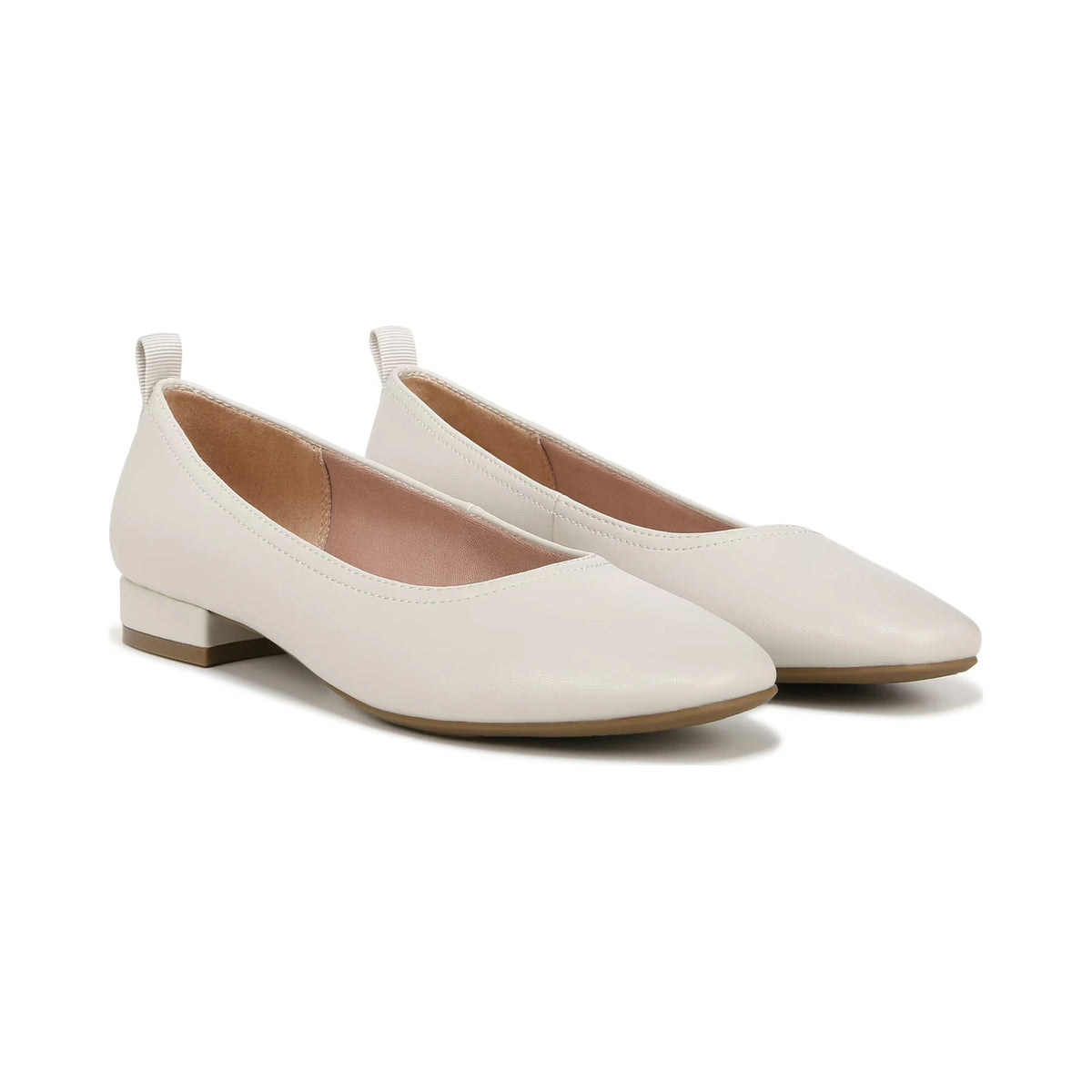 Flats LifeStride Cameo Bone Smooth para mujer - detalle-par