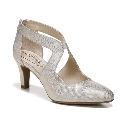 Tacones LifeStride Giovanna 2 Platino para mujer - perspectiva