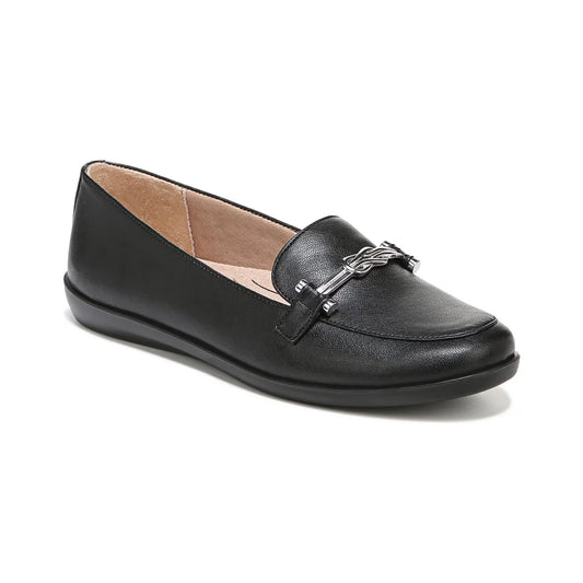 Mocasines LifeStride Nominate Black Lizard para mujer - perspectiva