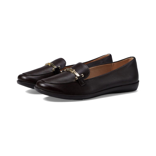 Mocasines LifeStride Nominate Dark Chocolate Lizard para mujer - perspectiva