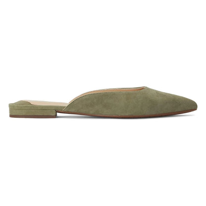 Mocasines Polo Ralph Lauren LONDON MULE-FL-MUL Verde olivo Mujer
