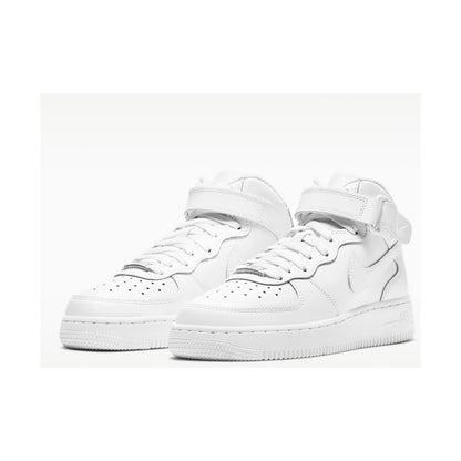 Tenis casuales Nike AIR FORCE 1 MID (GS) Blanco Niños