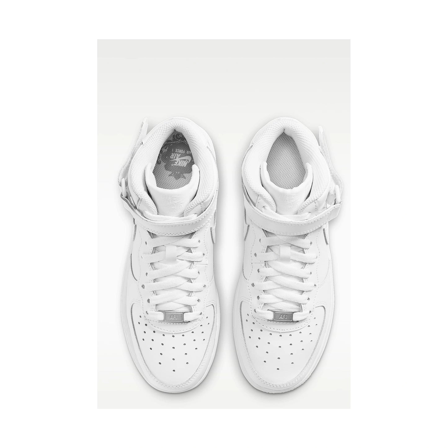 Tenis casuales Nike AIR FORCE 1 MID (GS) Blanco Niños