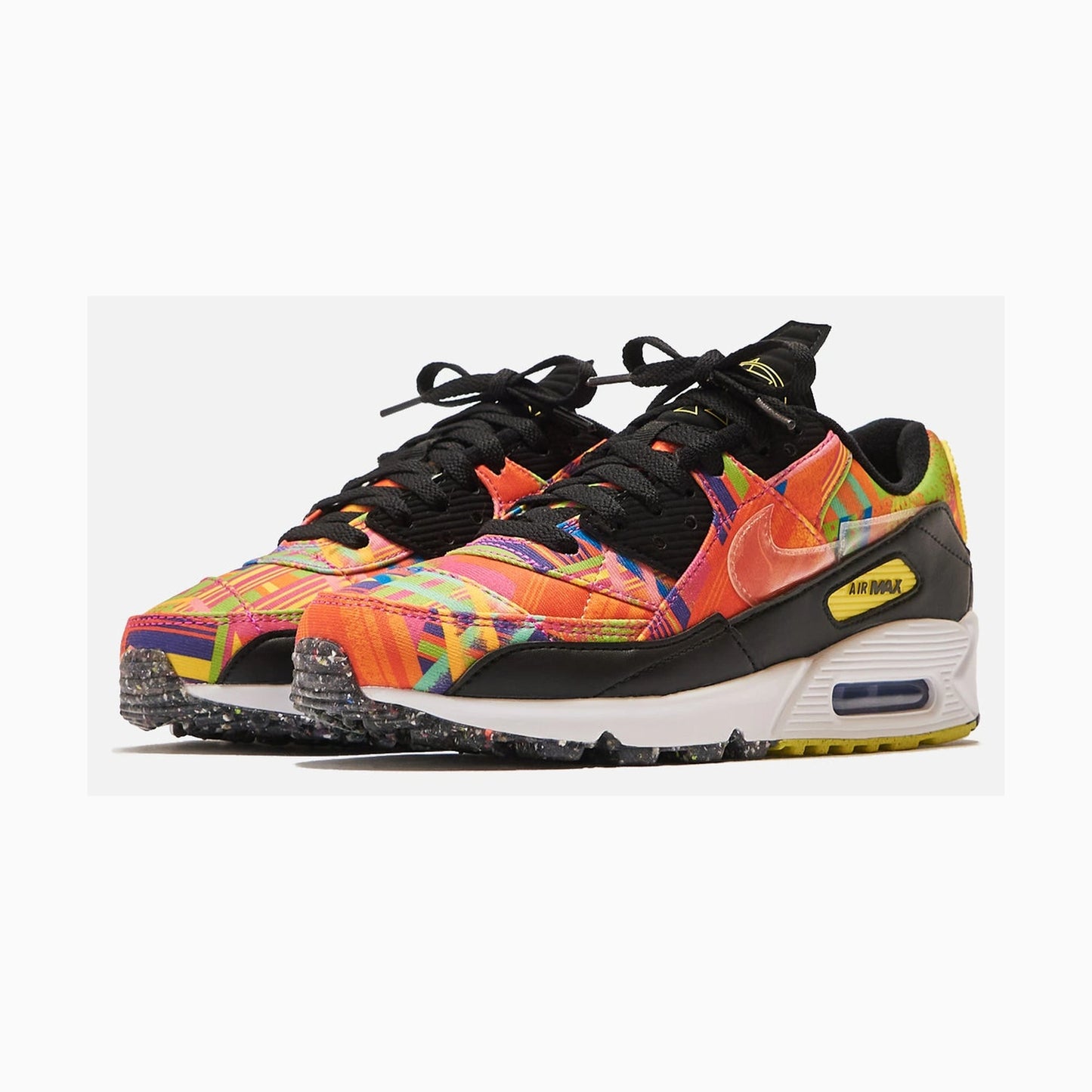 Tenis casuales Nike AIR MAX 90 LHM Multicolor, rosa y negro Unisex