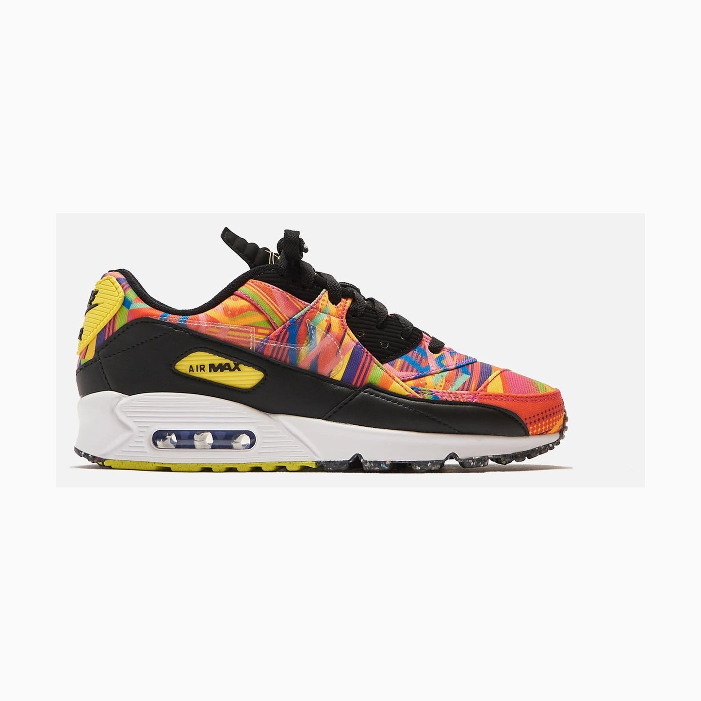 Tenis casuales Nike AIR MAX 90 LHM Multicolor, rosa y negro Unisex