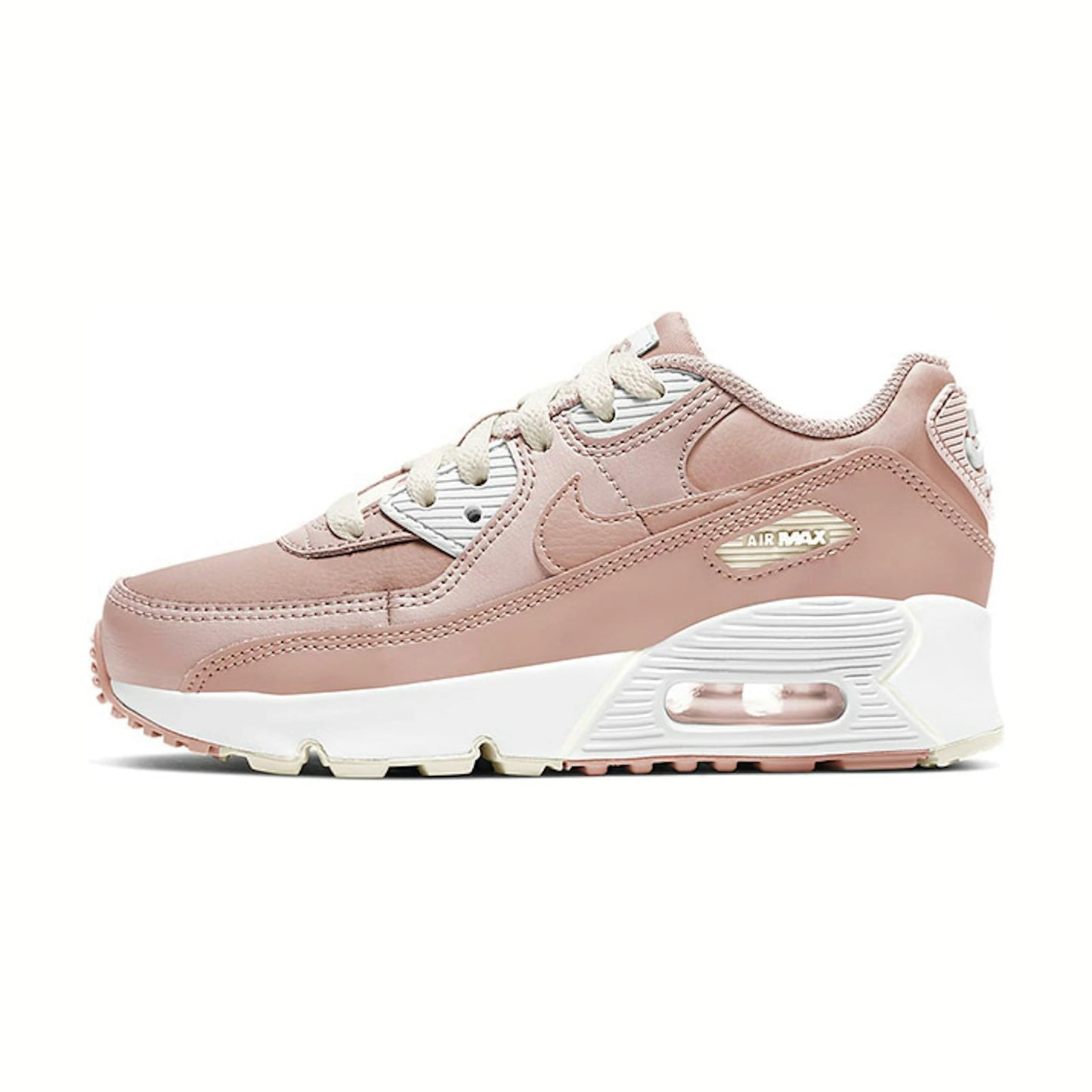 Tenis casuales Nike AIR MAX 90 LTR (PS) Rosa Niños