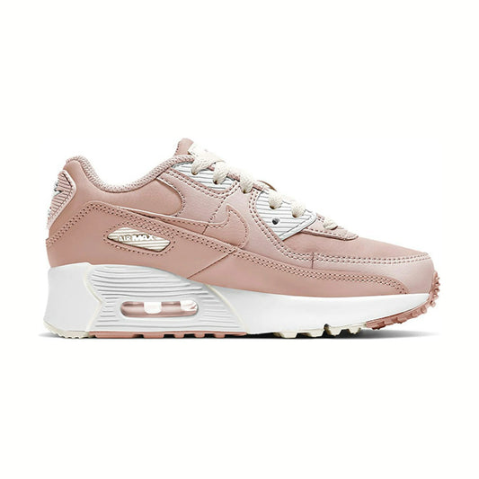 Tenis casuales Nike AIR MAX 90 LTR (PS) Rosa Niños