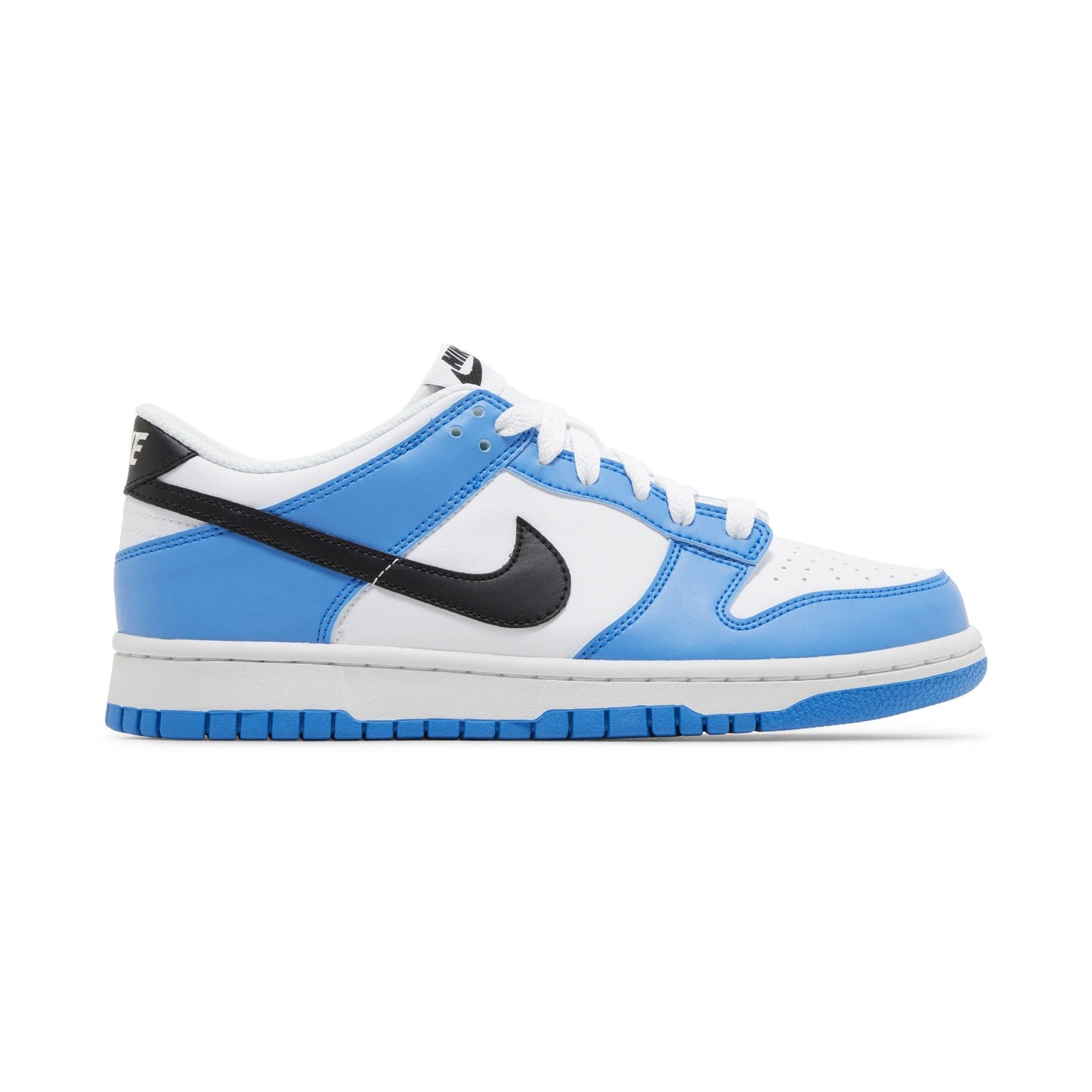 Tenis casuales Nike DUNK LOW GS Azul, naranja y blanco Niños