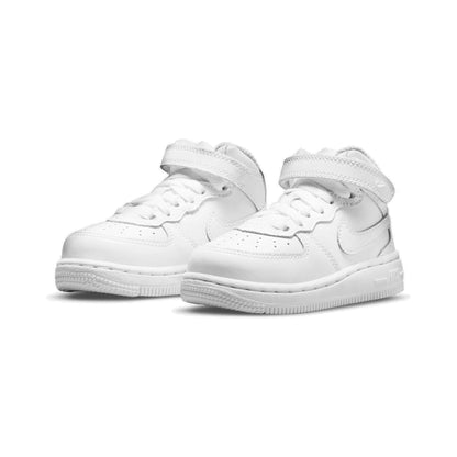 Tenis casuales Nike FORCE 1 MID LE (TD) Blanco Niños