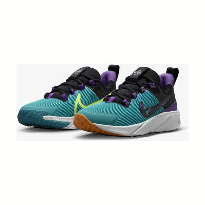 Tenis para correr Nike STAR RUNNER 4 NN SE (PS) Turquesa y morado Niños