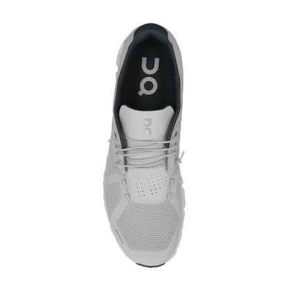 Tenis Casuales Impermeables On Cloud 5 Waterproof Glacier White Hombre