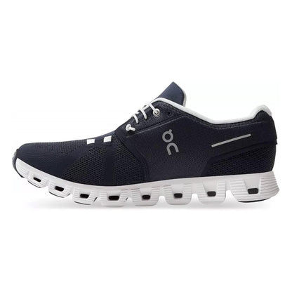 Tenis Casuales On Cloud 5 Midnight White Hombre