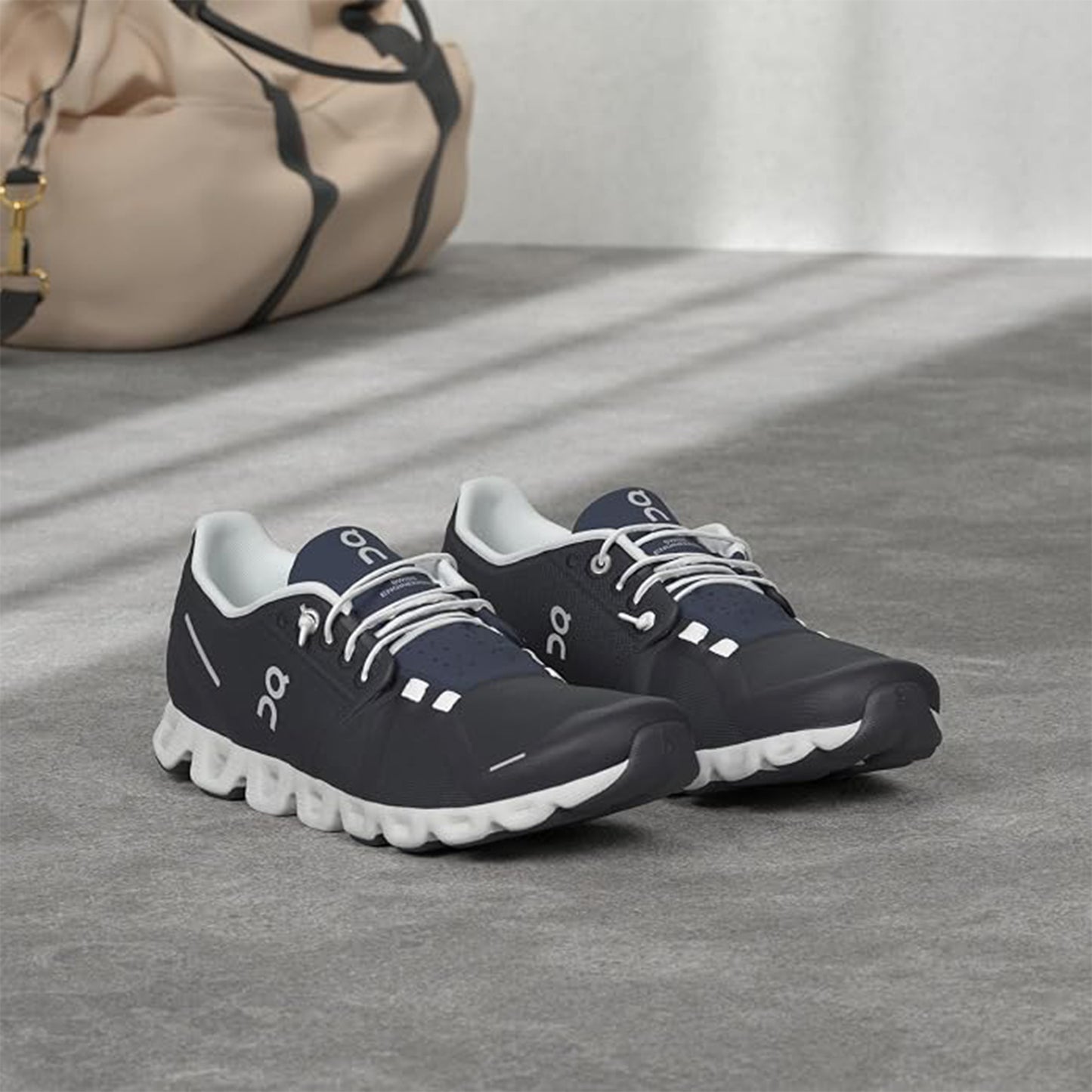 Tenis Casuales On Cloud 5 Midnight White Hombre