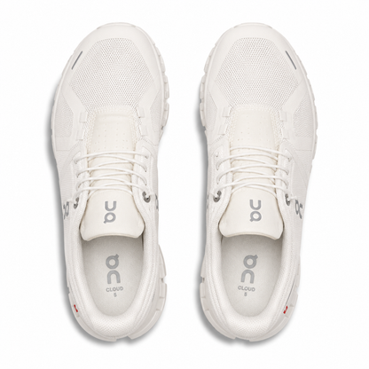 Tenis Casuales On Cloud 5 Undyed White Mujer