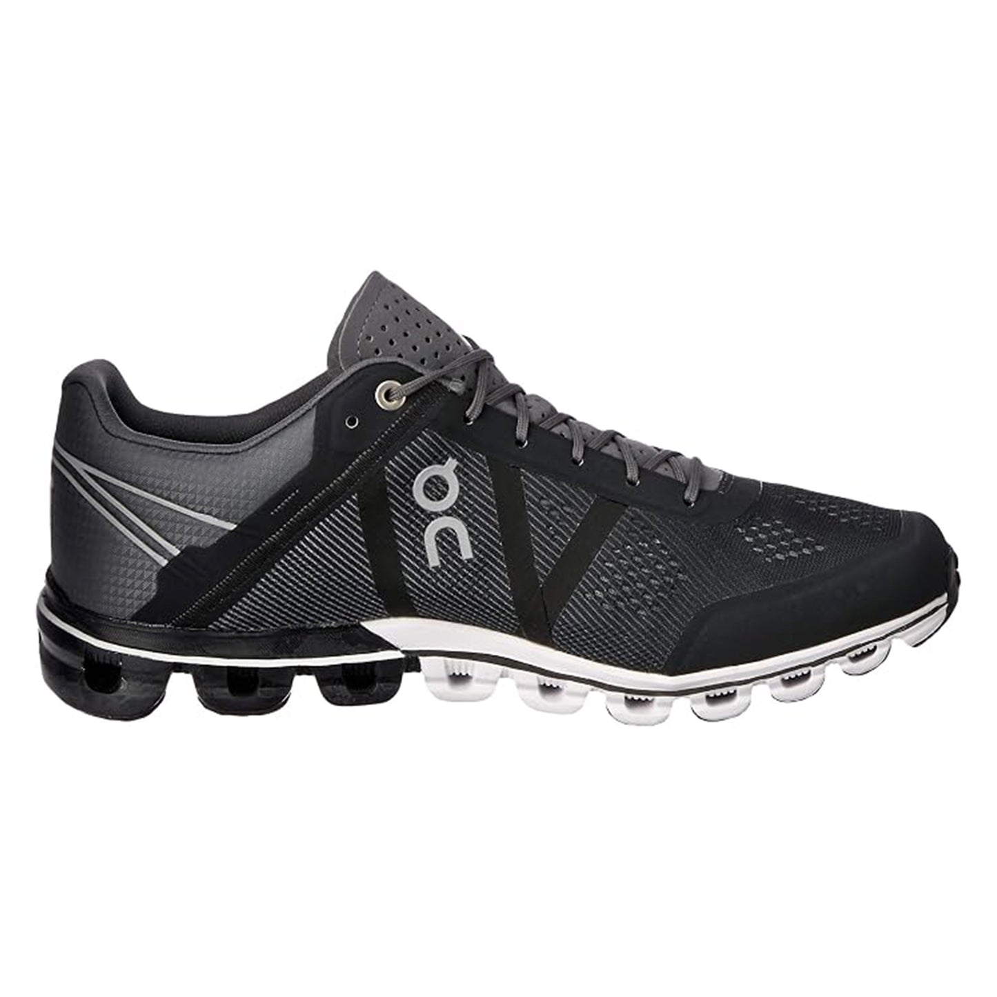 Tenis para Correr On Cloudflow Wide Black Asphalt Hombre