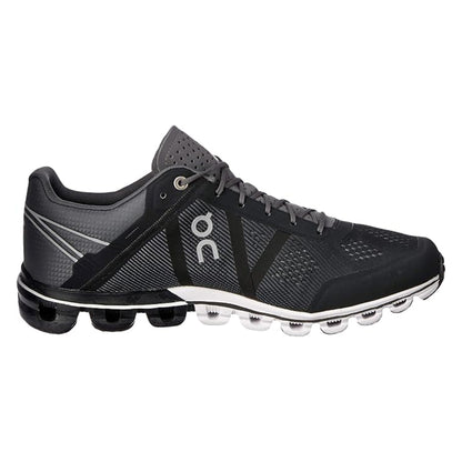 Tenis para Correr On Cloudflow Wide Black Asphalt Hombre