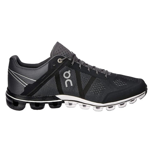 Tenis para Correr On Cloudflow Wide Black Asphalt Hombre