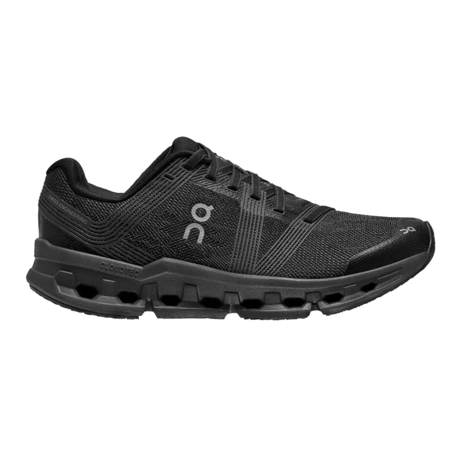 Tenis para Correr On Cloudgo Wide Black Eclipse Hombre