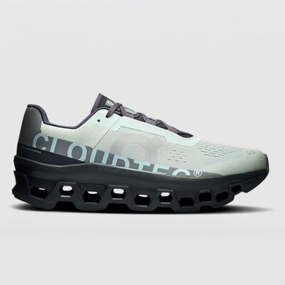 Tenis para Correr On Cloudmonster Glacier Black Hombre