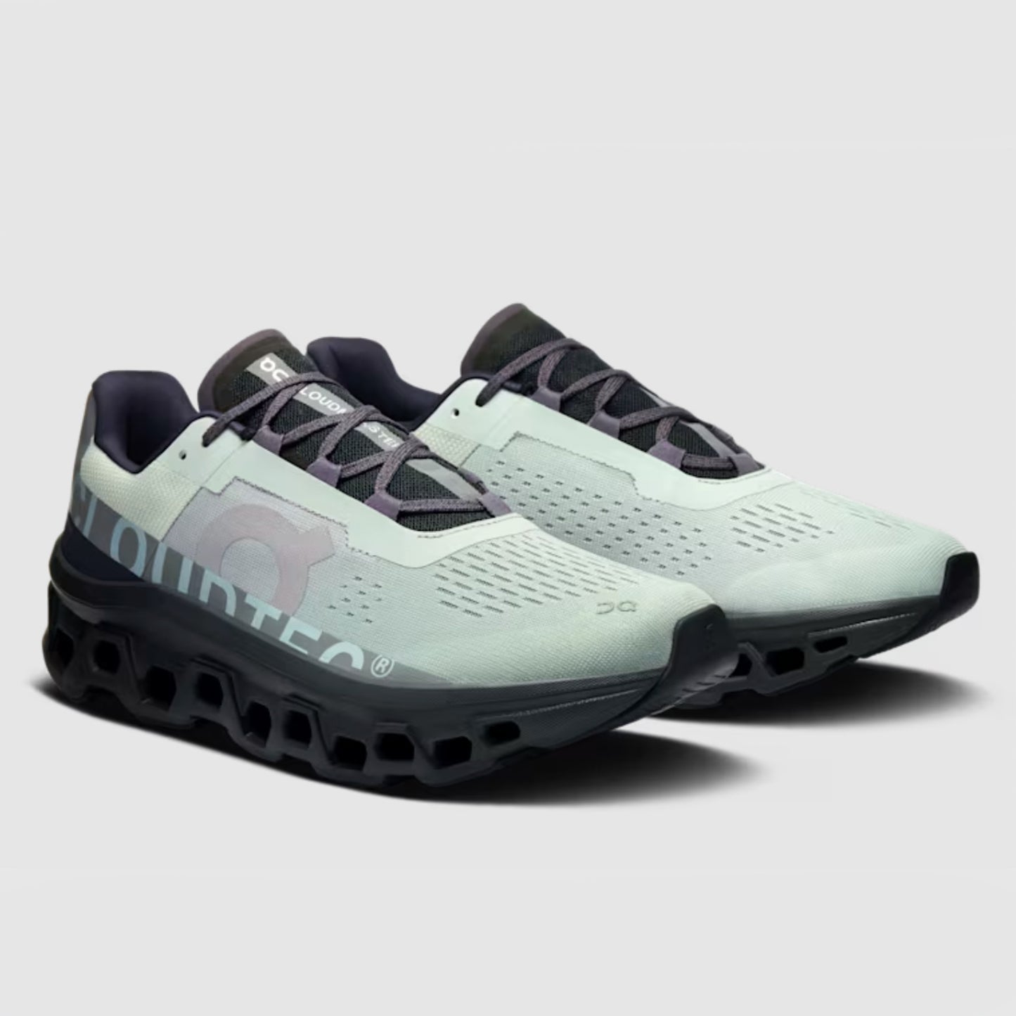 Tenis para Correr On Cloudmonster Glacier Black Hombre