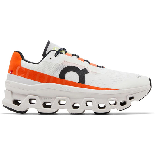 Tenis para Correr On Cloudmonster Undyed White Flame Mujer