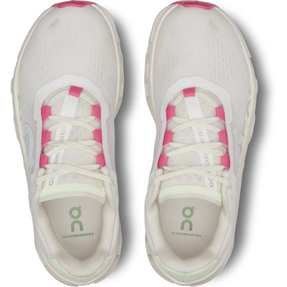 Tenis para Correr On Cloudmonster White Lima Mujer