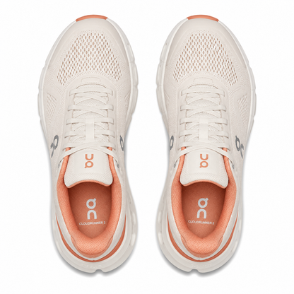 Tenis para Correr On Cloudrunner 2 Pearl Tangerine Mujer
