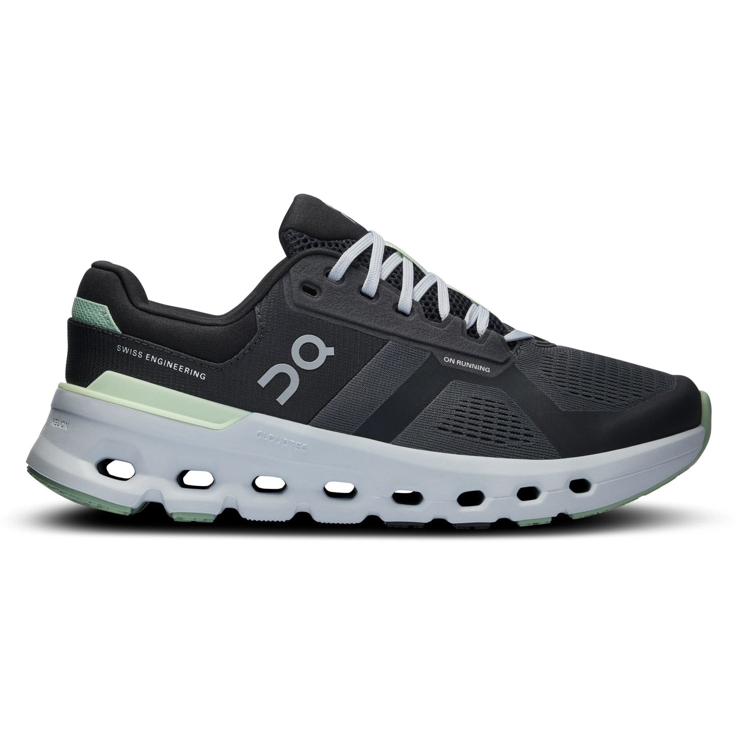 Tenis para Correr On Cloudrunner 2 Wide Shadow Lima Mujer