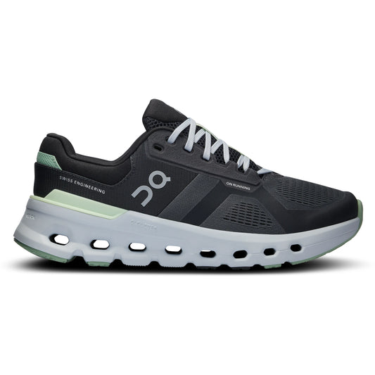 Tenis para Correr On Cloudrunner 2 Wide Shadow Lima Mujer