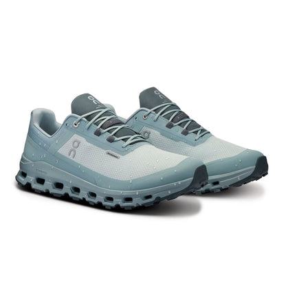 Tenis de Trail Running Impermeables On Cloudvista Waterproof Glacier Cobble Hombre