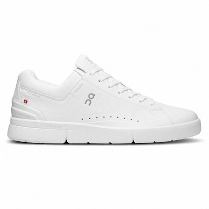 Tenis Casuales On THE ROGER Advantage All White Mujer