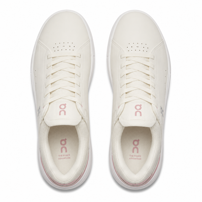 Tenis Casuales On THE ROGER Advantage Ivory Pink Mujer
