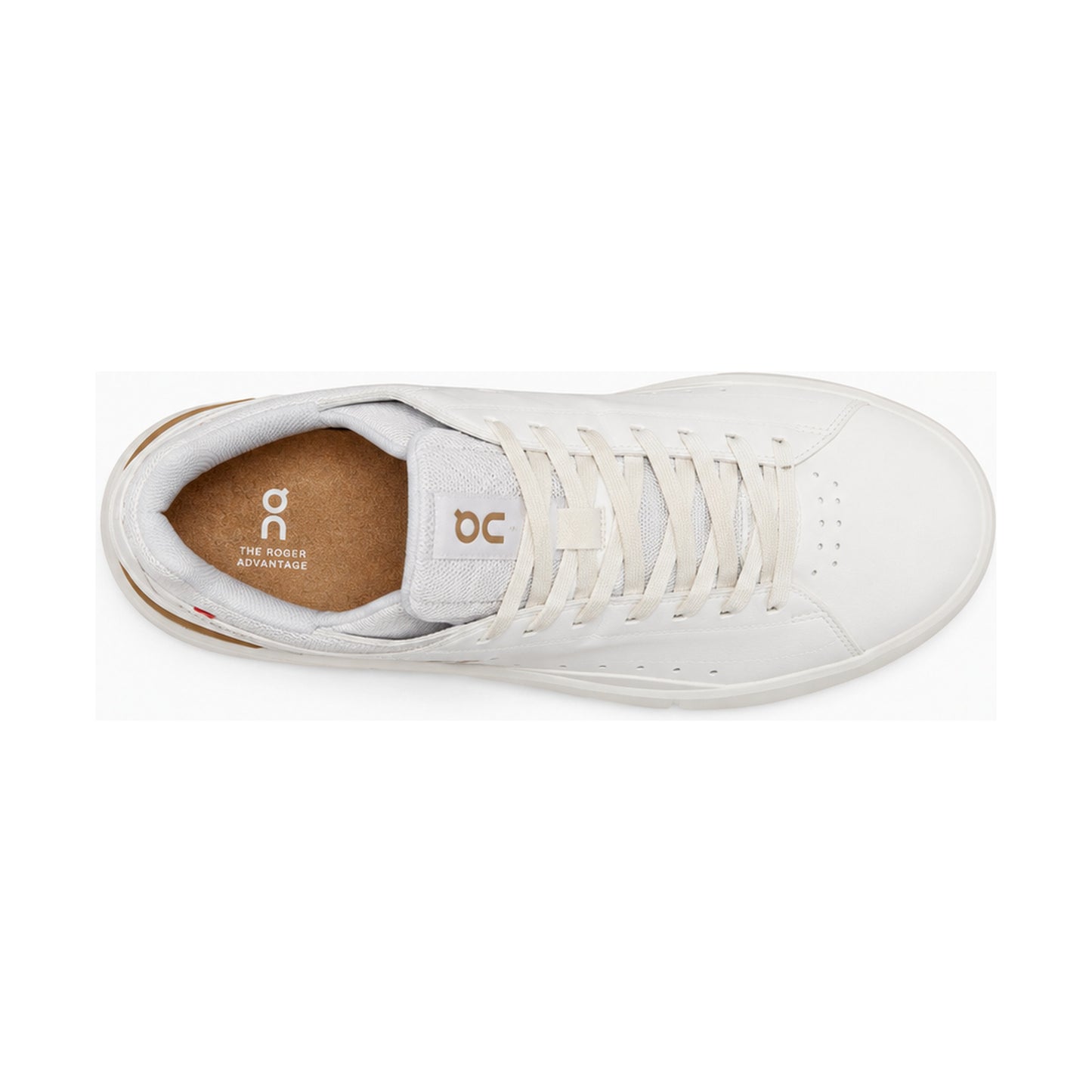 Tenis Casuales On THE ROGER Advantage White Spice Hombre