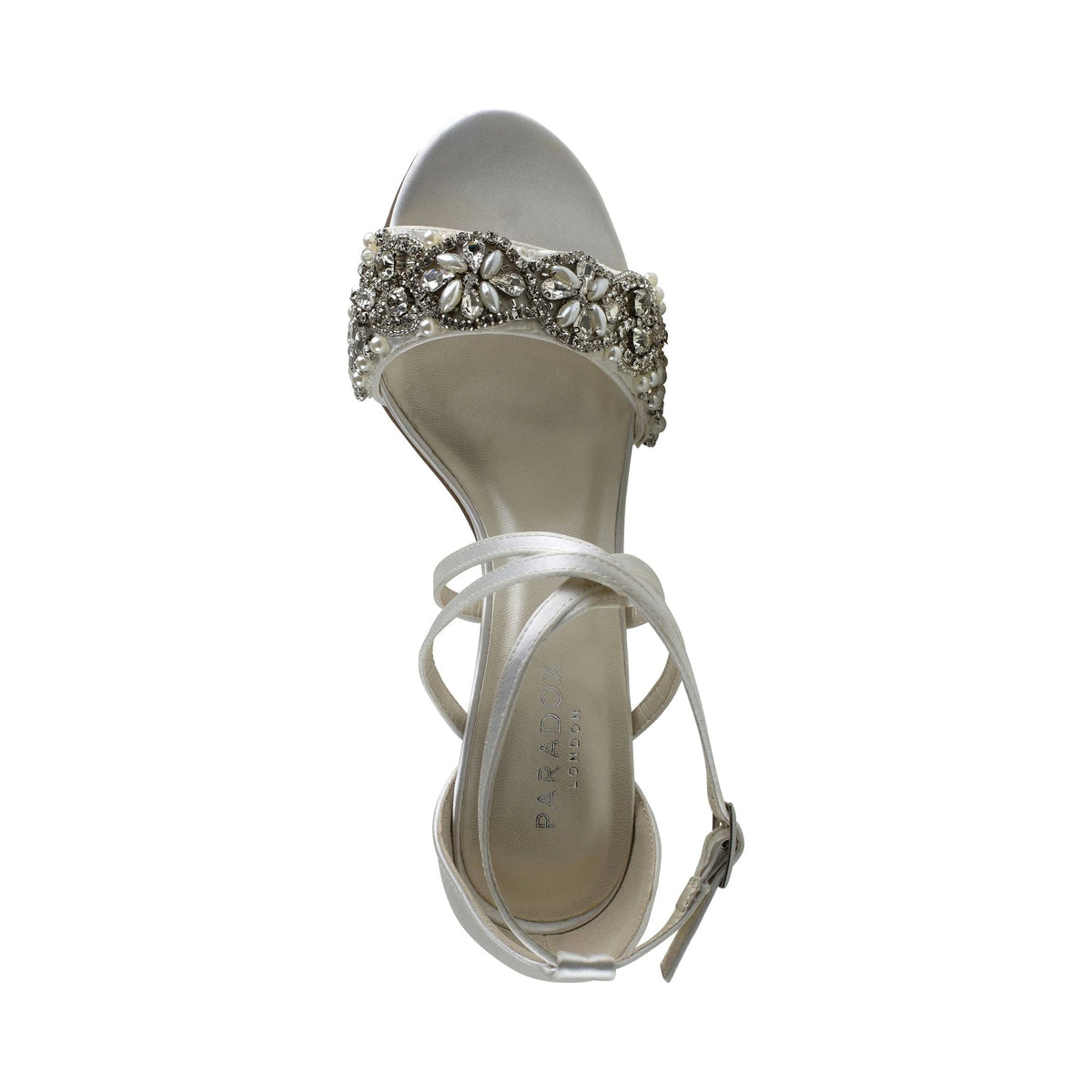 Sandalia Paradox London Hira Ivory P2103 - perspectiva