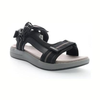 Tenis casuales Propét ELI Negro y gris Hombre