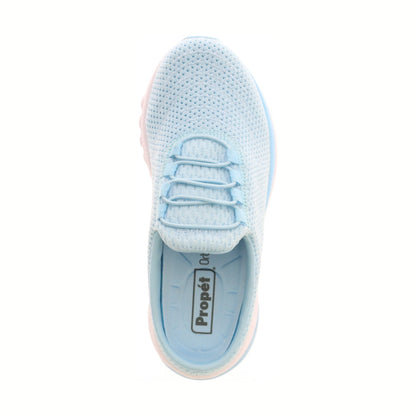 Zapatos sin agujetas Propét TOUR KNIT SLIDE Azul cielo Mujer