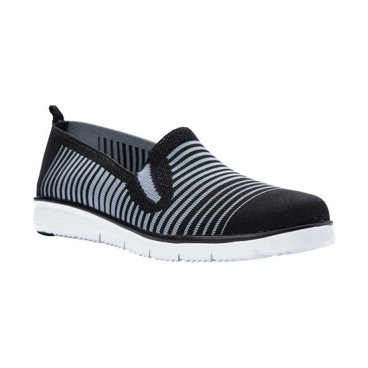Zapatos sin agujetas Propét TRAVELFIT SLIPON Negro y gris Mujer